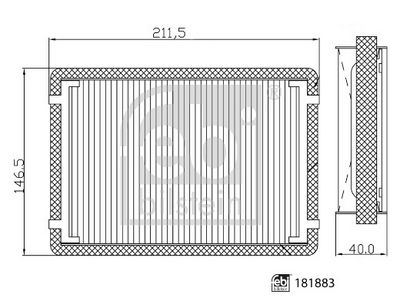 FEBI BILSTEIN Filter, Innenraumluft