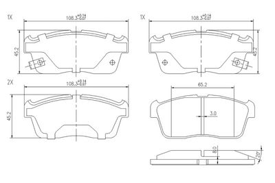 SET PLACUTE FRANA FRANA DISC