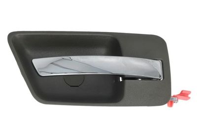 Door handle Achter/Voor Rechts (binnen, chroom/grijs) past: CHRYSLER 300 C 09.04-11.12