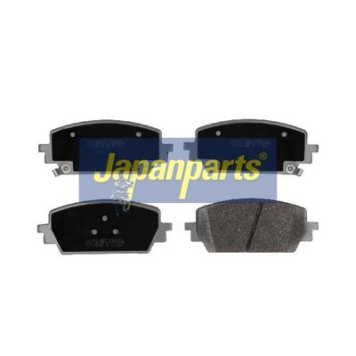 JAPANPARTS Stabdžių trinkelių rinkinys, diskinis stabdys