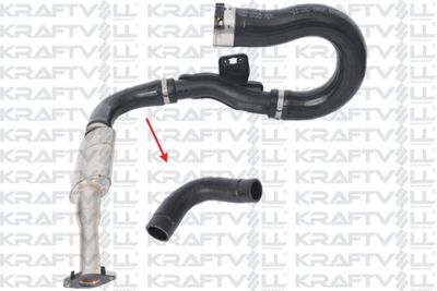Трубка нагнетаемого воздуха KRAFTVOLL GERMANY 10032093 для CHEVROLET AVEO
