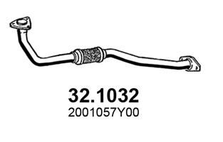 Rura wydechowa ASSO 32.1032