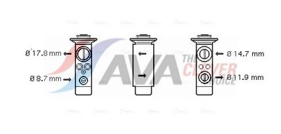 SUPAPA EXPANSIUNE CLIMA AVA Clever Choice ME1256