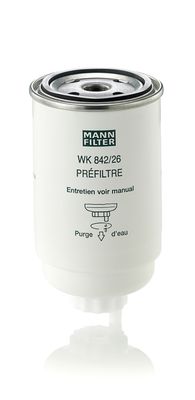 MANN-FILTER Kraftstofffilter (WK 842/26)