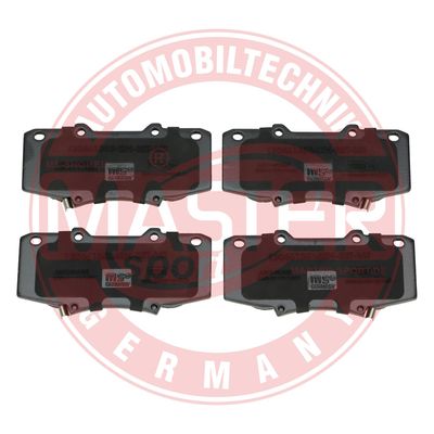 MASTER-SPORT GERMANY 13046135342N-SET-MS Тормозные колодки и сигнализаторы для TOYOTA HILUX VII Пикап (_N1_, _N2_, _N3_) 3.0 D-4D 4WD (KUN26)