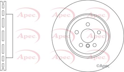 Brake Disc APEC DSK3468