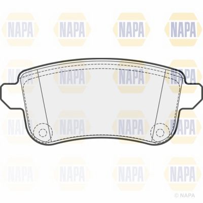 Brake Pad Set NAPA PBP7486