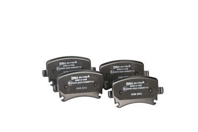 BREMSBELAGSATZ SCHEIBENBREMSE VALEO 301752A 24