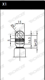 AMORTIZOR PORTBAGAJ MONROE ML5597 4