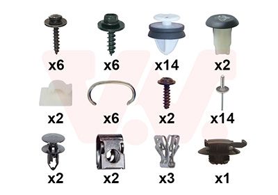 MONTAGESATZ STOßFäNGER VAN WEZEL 4403793