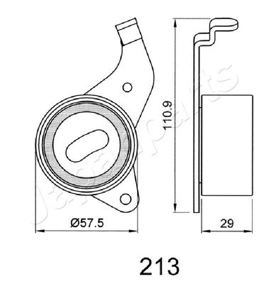 MECANISM TENSIONARE CUREA DISTRIBUTIE JAPANPARTS BE213 1