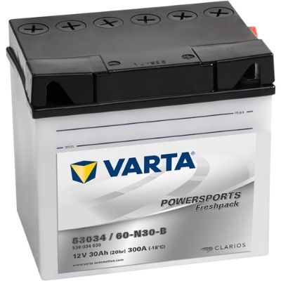Стартерная аккумуляторная батарея VARTA 530034030I314 для MOTO GUZZI V