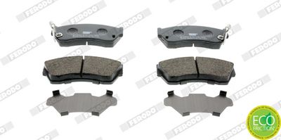 Ferodo Brake Pad Set, disc brake FDB588