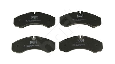 Комплект тормозных колодок, дисковый тормоз HART 221 123 для RENAULT MASCOTT