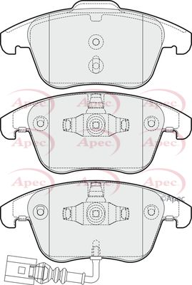 Brake Pad Set APEC PAD1653