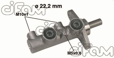 Главный тормозной цилиндр CIFAM 202-333 для HONDA CIVIC