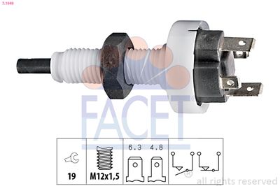 COMUTATOR LUMINI FRANA FACET 71049