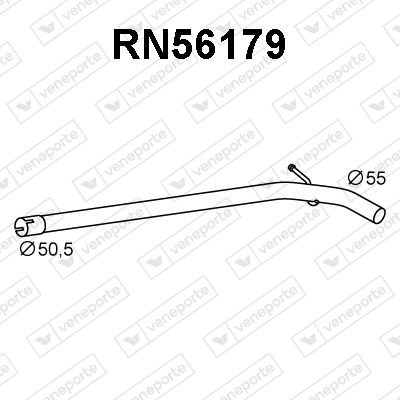 ABGASROHR VENEPORTE RN56179