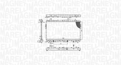 MAGNETI MARELLI Kühler, Motorkühlung