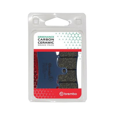 Brake pads Voor, beoogd gebruik: route, materiaal: keramisch / koolstof-7, 52,2x89,7x8mm