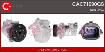 Kompresor, klimatizace CASCO CAC71090GS