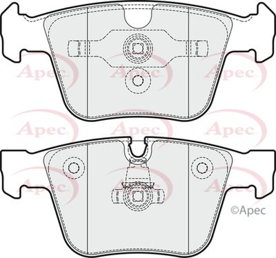 Brake Pad Set APEC PAD1842