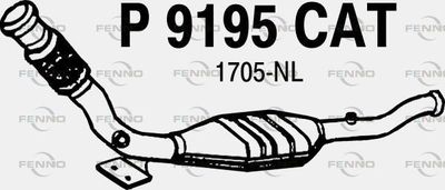 Katalizator FENNO P9195CAT
