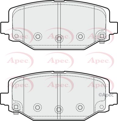Brake Pad Set APEC PAD1879