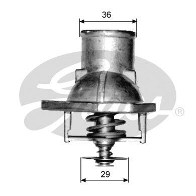 Thermostat, coolant TH15192G1