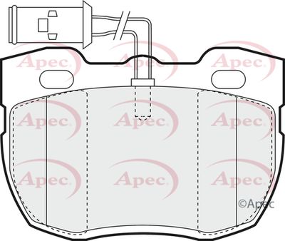 Brake Pad Set APEC PAD592