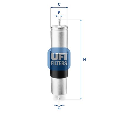 UFI 31.839.00 Топливный фильтр  для BMW X5 (Бмв X5)