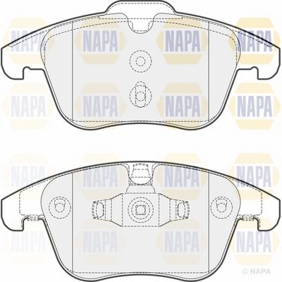 Brake Pad Set NAPA NBP1666