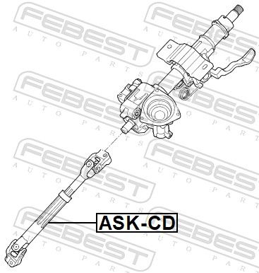 ARBORE DIRECTIE FEBEST ASKCD 1