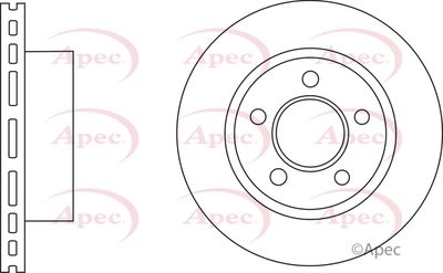 Brake Disc APEC DSK2763