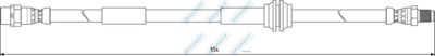 APEC Brake Hose BHO4219