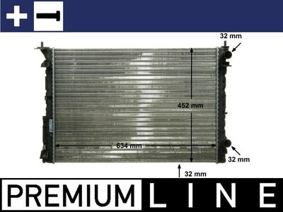 Chłodnica, układ chłodzenia silnika MAHLE CR 311 000P