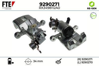 спирачен апарат FTE 9290271