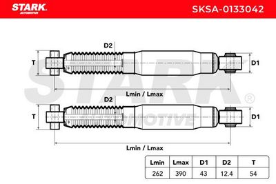 амортисьор STARK SKSA-0133042