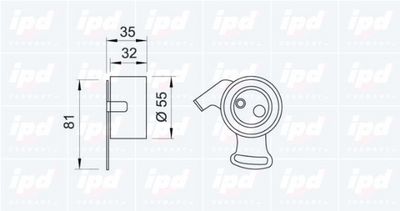 ROLA INTINZATOR CUREA DISTRIBUTIE IPD 140205 1
