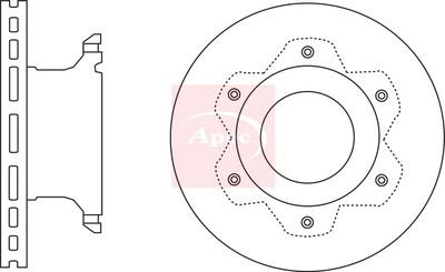 APEC Brake Disc DSK2760