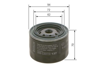 Oil Filter 0 451 103 093