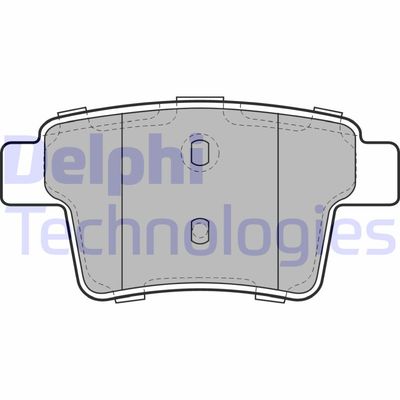 Комплект тормозных колодок, дисковый тормоз DELPHI LP1957 для BYD M6