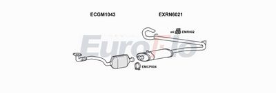 Układ wydechowy EUROFLO RNMAS22D7001A00