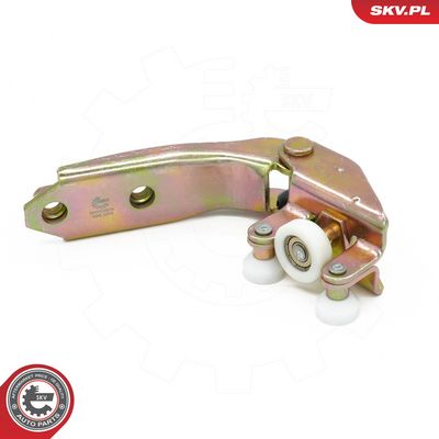 Ritinėlio kreiptuvas, atstumiamos durys