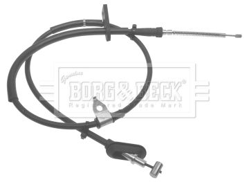 Тросик, cтояночный тормоз BORG & BECK BKB2327 для OPEL AGILA