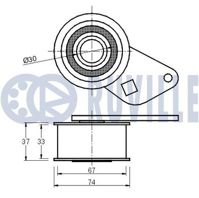 ROLA INTINZATOR CUREA DISTRIBUTIE RUVILLE 540147 1