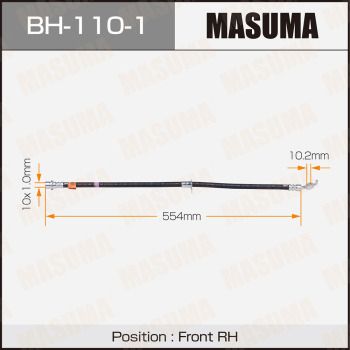 Тормозной шланг MASUMA BH-110-1 для TOYOTA VISTA