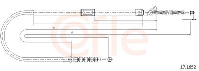 CABLU FRANA DE PARCARE COFLE 92171652