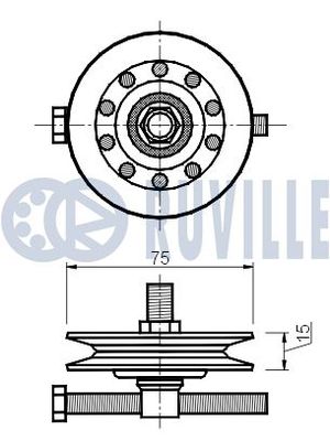 INTINZATOR CUREA CUREA DISTRIBUTIE RUVILLE 540982 1