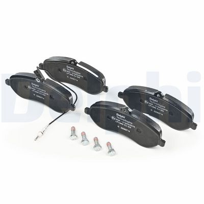 Remblokken set Voor , past: CITROEN JUMPY II  FIAT SCUDO  PEUGEOT EXPERT, EXPERT TEPEE  TOYOTA PROACE 1.6D/2.0/2.0D 11.06-